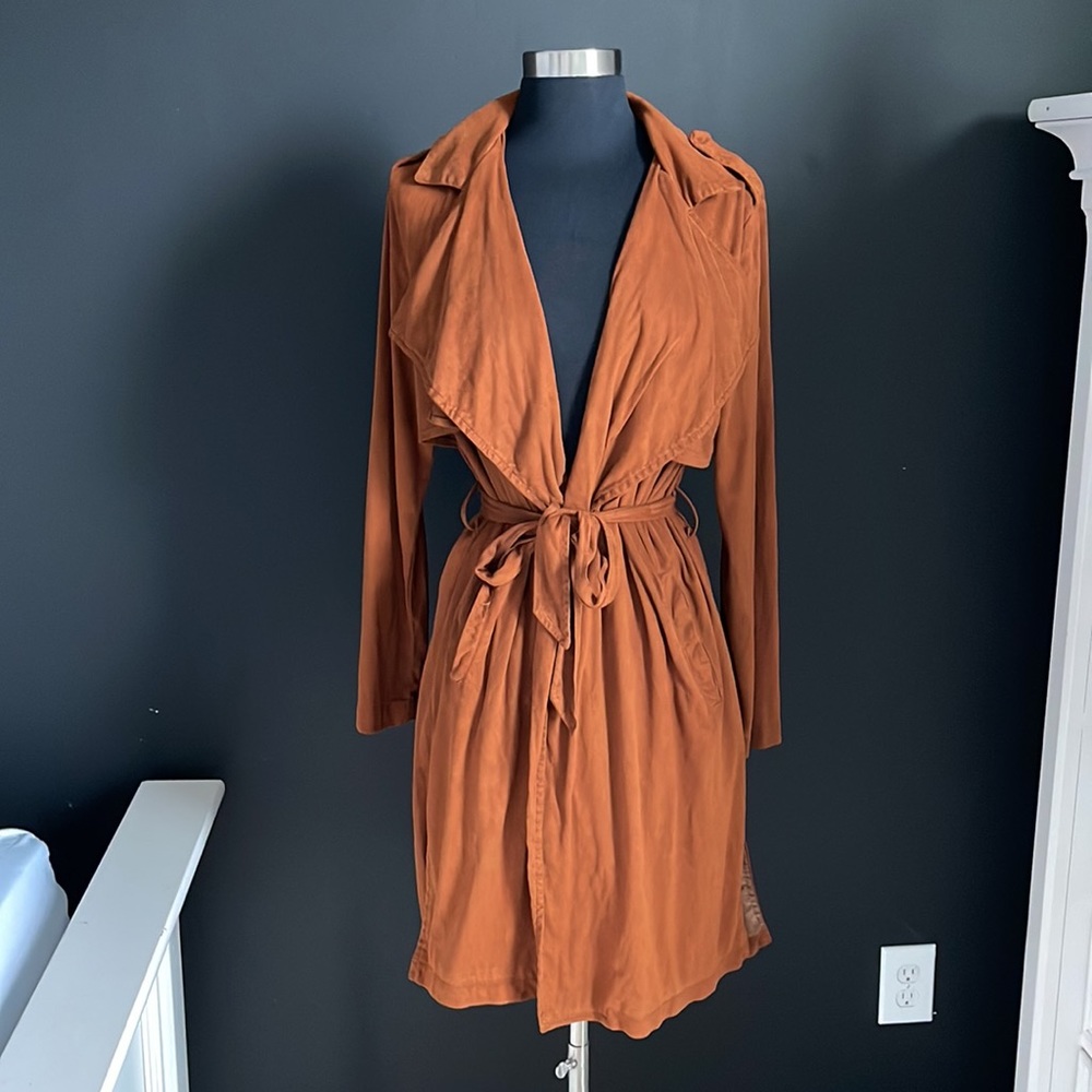 ❌SOLD❌ Chestnut brown trench coat